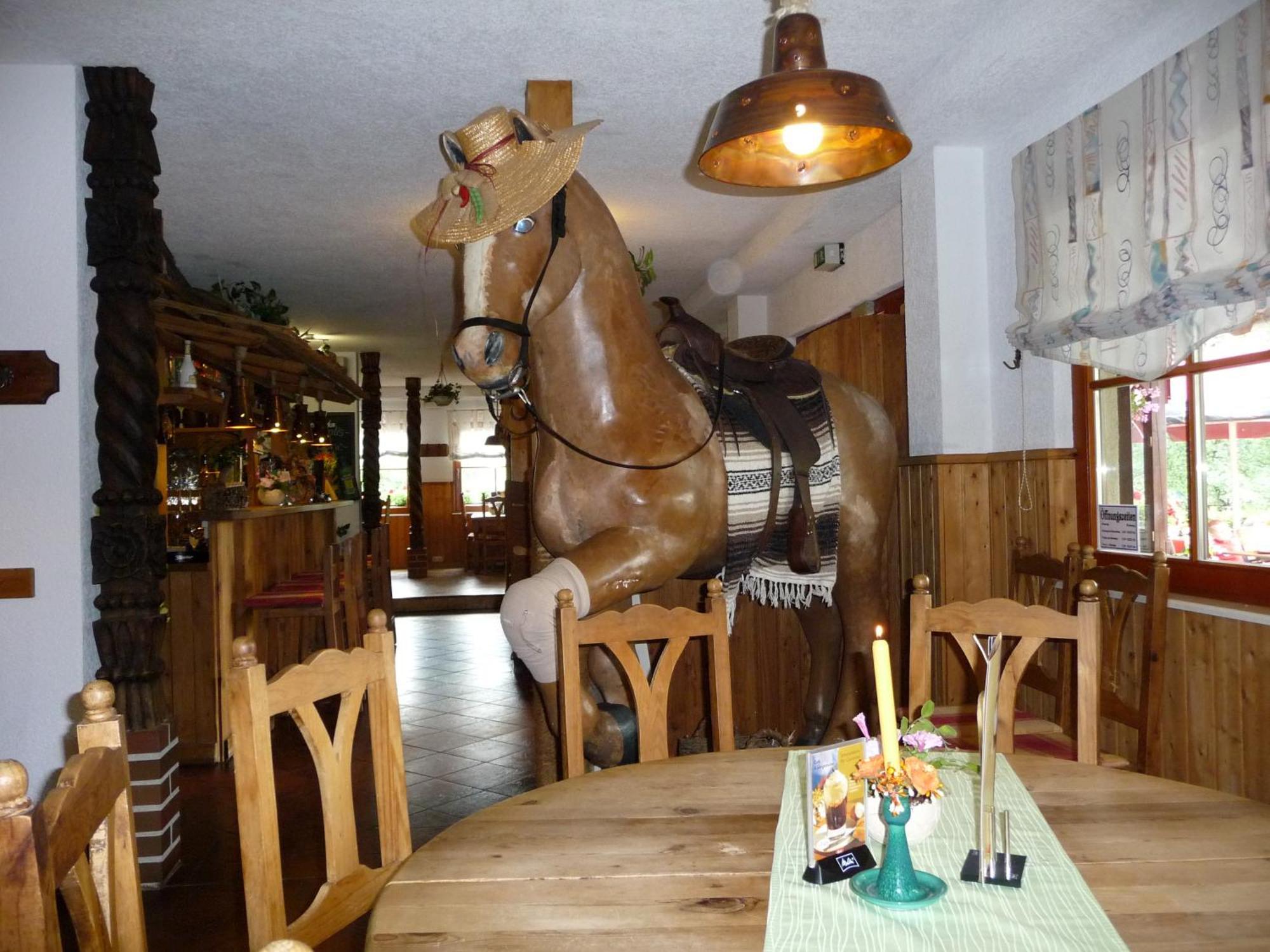 Steakhouse & Pension Crazy Horse Suhl Exterior foto